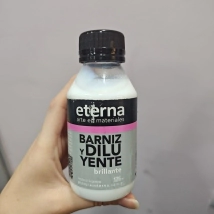 Barniz Acrilico al Agua Brillante 125ml. Eterna