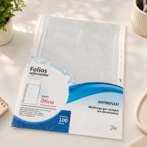 FOLIOS FW OFICIO PP REFORZADO X 100U