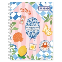 CUADERNO TAPA SEMI RIGIDA A4 LIS 80H