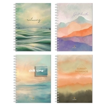 CUADERNO NORPAC TAPA SEMI RIGIDA A5 CUADRICULADO 80H LINEA DIVERSITY