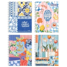 CUADERNO NORPAC TAPA SEMI RIGIDA A5 RAYADO 80H LINEA FANTASIA