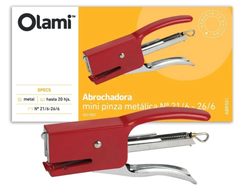 ABROCHADORA PINZA MINI N� 26/6                          "NUEVO"