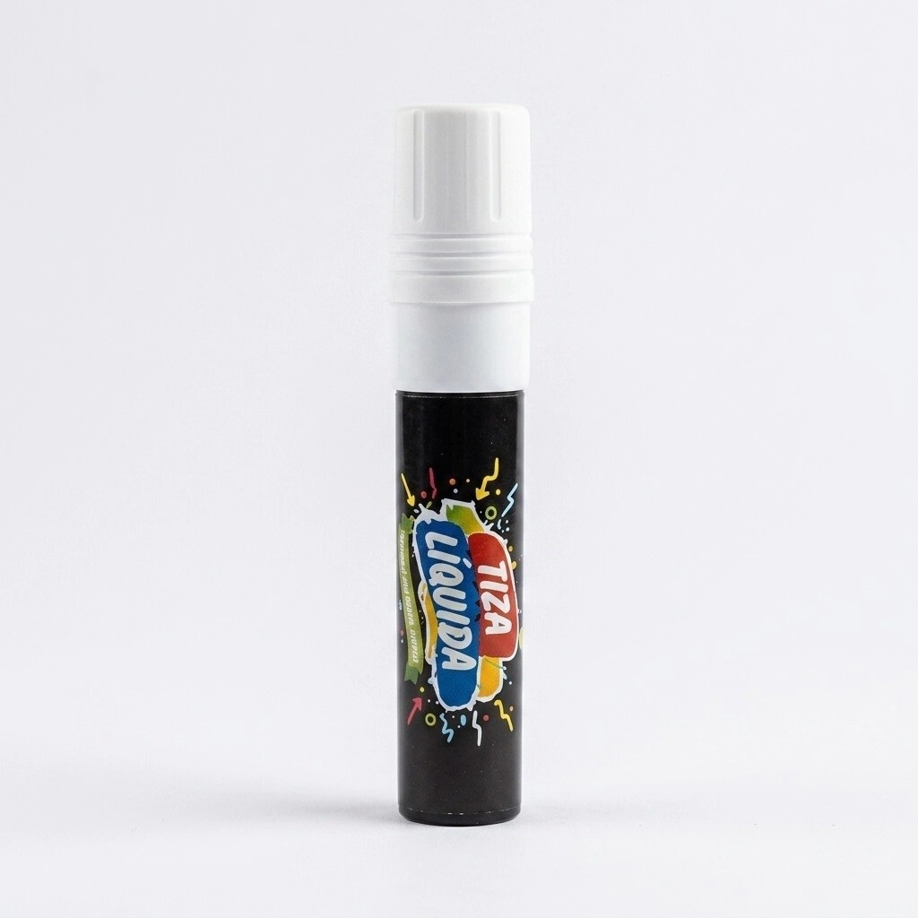 MARCADOR TINTA LIQUIDA  4 Col.(Bl/Am/Ve/Rosa)