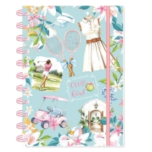CUADERNO MEDIUM - HOJAS RAYADAS CON DISE&Ntilde;O