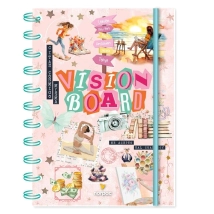 CUADERNO MEDIUM - HOJAS RAYADAS CON DISE&Ntilde;O