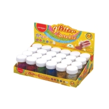 DISPLAY DE BRILLANTINAS DE 8 grs x 6 colores