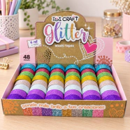 CINTA WASHI GLITTER X4MTS x48unid