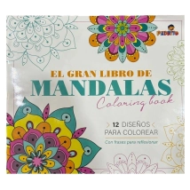 LIBRO MANDALAS 21X23 EL GRAN LIBRO DE MANDALAS