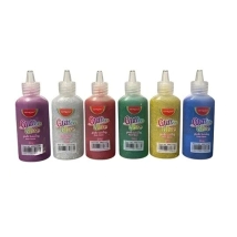 ADHESIVO GLITTER de 30 grs. Colores surt.  NUEVO