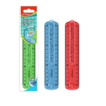 REGLA FLEXIBLE DE 15 cm.