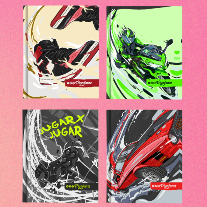 CUAD.T/DURA TRIUNFANTE 123 48 HJS. == GAMER URBANO