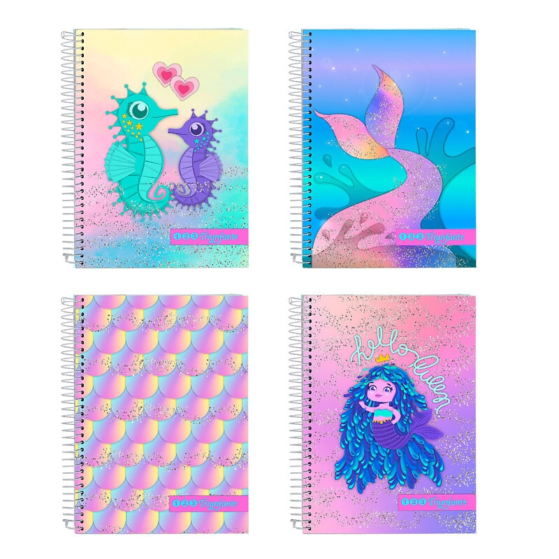 CUAD.C/ESP.TRIUNFANTE SIRENAS 21 X 27 60 HJS. ==