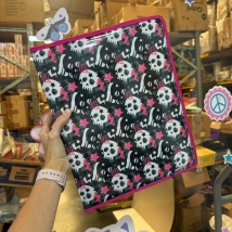 Carpeta A4 Con cierre TELA FANTASIA PLASTIF A4