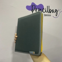 CARPETA 3 ANILLOS CON CIERRE DA MASS CON CORDURA LISA 3X40