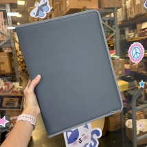 CARPETA CON CIERRE CORDURA LISA A4