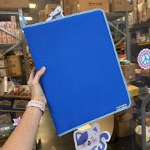 CARPETA CON CIERRE CORDURA LISA A4