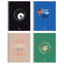 CUADERNOS A5 CUADERNO TAPA SEMI-R&Iacute;GIDA - A5 - LISO