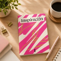 CUADERNO A5 LISO BENDITA INSPIRAC&Iacute;ON