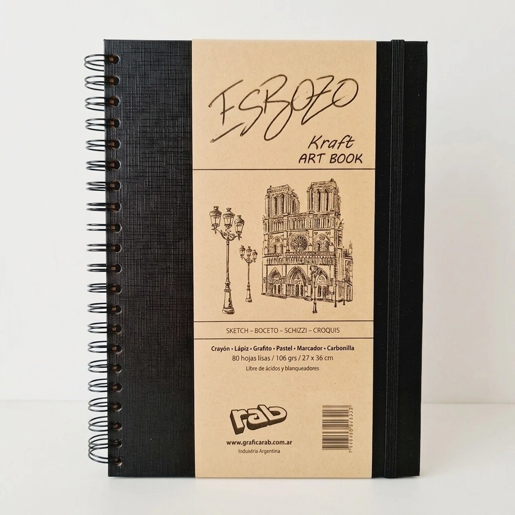 Art book esbozo N A3 cos 106g 80h