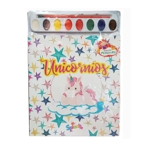 LIBRO PARA PINTAR CON ACUARELAS SPLASH PINTORCITO DINO