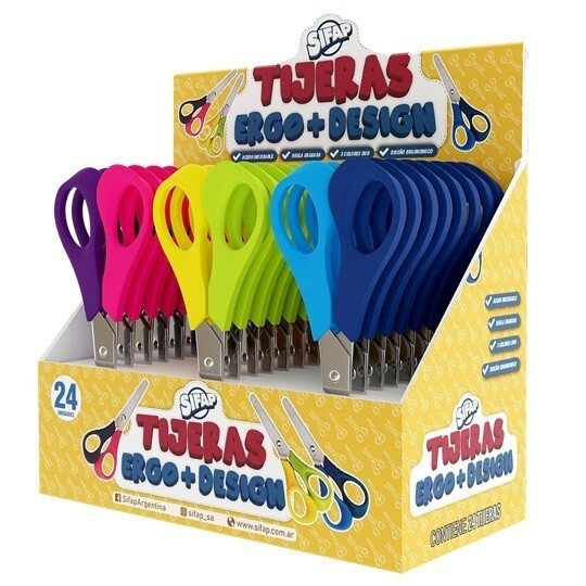 TIJERITA "ERGO-DESIGN" X 24 uds Display