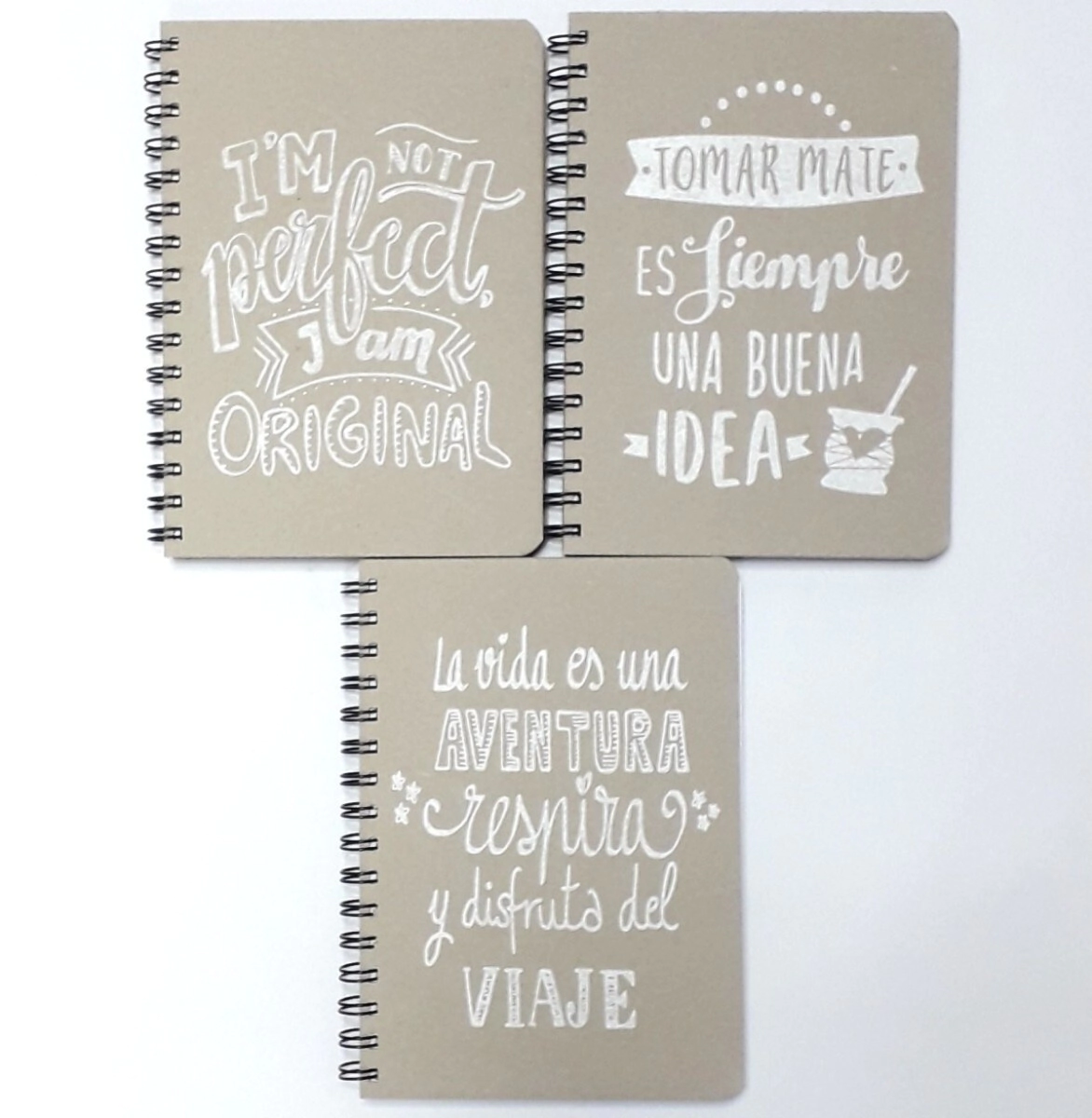 ANOTADOR ECOLOGICO A5 80 HOJAS BLANCAS RAYADO PAPERLAND  80 GR FRASES/NATURALEZA