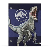 Carpeta Nro. 3 con cord&oacute;n Jurassic World
