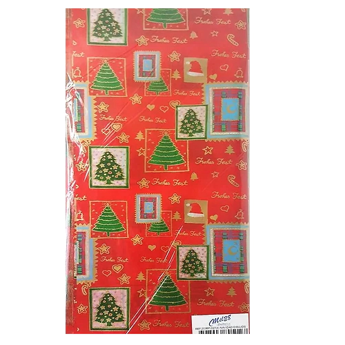 PAPEL SEDA ESPECIALES 50X70 50 HOJAS Navidad Dibujos