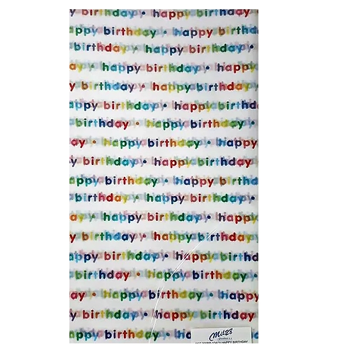 APAPEL SEDA ESPECIALES 50X70 50 HOJAS Happy Birthday