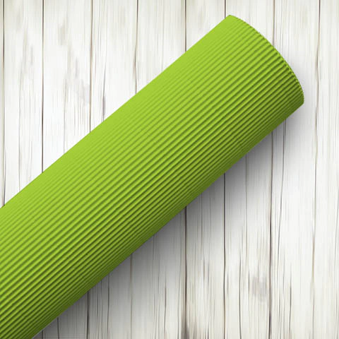 CARTON MICROCORRUGADO CARPEL 50X70 COLOR VERDE MANZANA