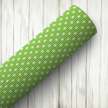 CARTON MICROCORRUGADO CARPEL 50X70 LUNARES VERDE MANZANA