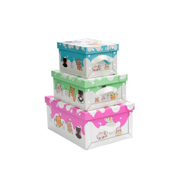 BAULERA GRANDE 48x36x22 cm GATITOS