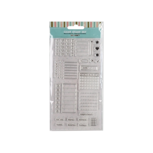 Sello siliconado cristal 4X7" PLANNERS
