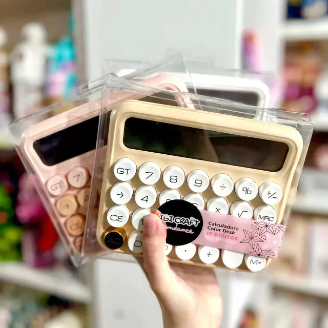 Ibicraft calculadora premium escritorio 12dig. HOR