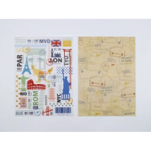 IBICRAFT PAPEL VELLUM 16*23cm 96grs 2Hjs TRAVEL