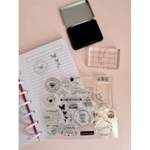 STAMP SET EMPRENDEDOR(SELLOS+ALMOHADILLA+BASE)