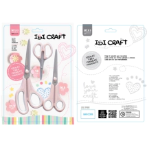 TIJERA IBICRAFT SET x 3 pcs 21,5/16,5/10 CM