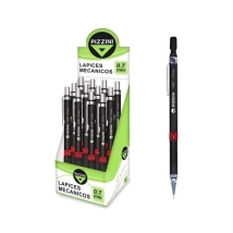 L&aacute;piz mec 0,7 mm Pta fija pl&aacute;stico. C/ident de mina..x 1