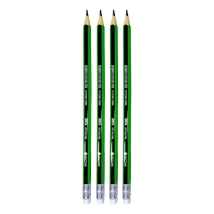 Lapices de grafito con goma HB