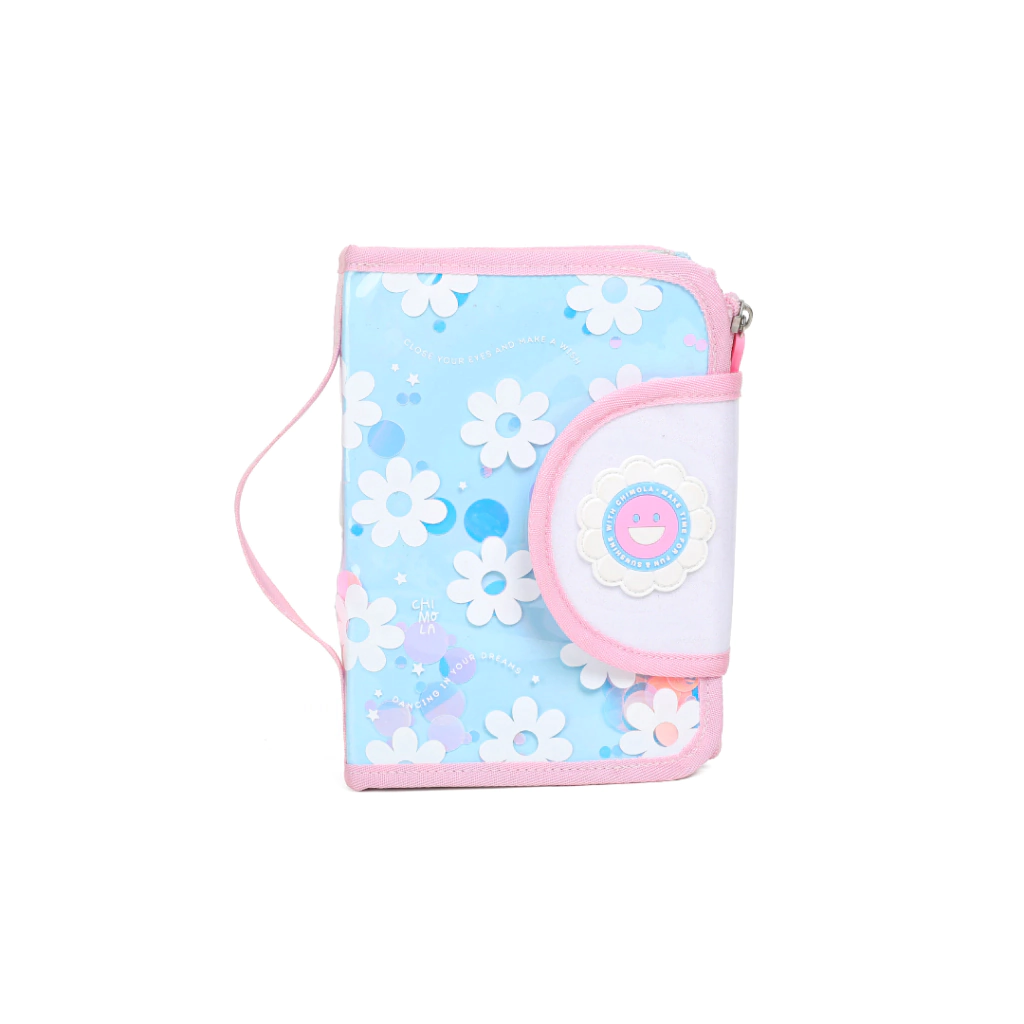 Cartuchera completa CHIMOLA Book light blue 12/24