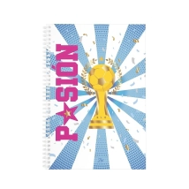 CUAD.FW A4 SEMIRIGIDO PASION