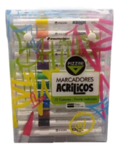Marcadores Acrilicos 12 colores