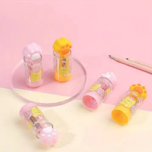 SACAPUNTA Y GOMA TINTA BORRABLE HUELLITAS