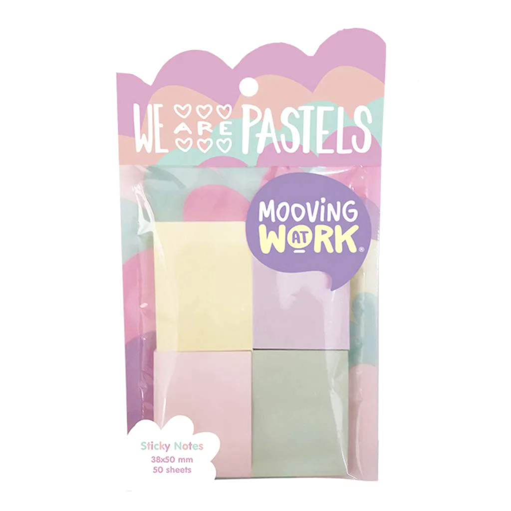 MAW Pastel - Notas Adhesivas 38 x 50 mm 50hjs.