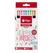 Marcador BRUSH 035 / Estuche 10 pastel