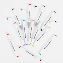 MARCADORES DOBLE PUNTA PARA DISE&Ntilde;O X 60 UNIDADES.