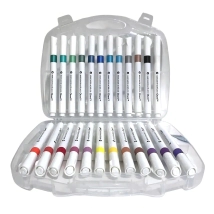 ESTUCHE DE MARCADORES ACRILICOS X 24 UNIDADES.