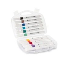 ESTUCHE DE MARCADORES ACRILICOS X 12 UNIDADES.