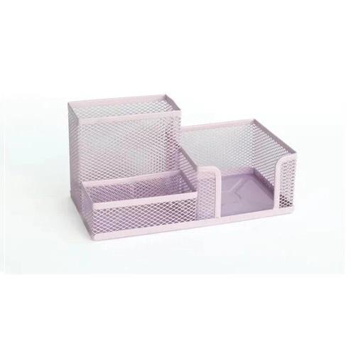 ORGANIZADOR 3 COMPART.ALTO LILA PASTEL