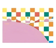 Sobre A4 c/bolsillo Colorblock  - NUEVO